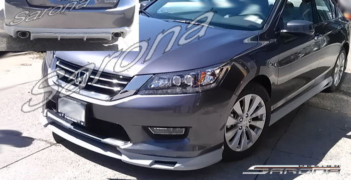 Custom Honda Accord  Sedan Body Kit (2013 - 2015) - $1190.00 (Part #HD-054-KT)